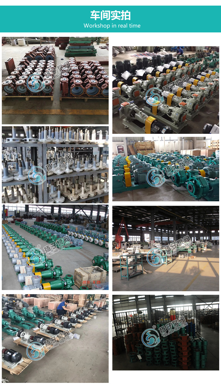 GDF氟塑料立式管道泵說明